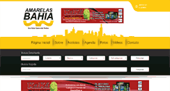 Desktop Screenshot of amarelasbahia.com.br